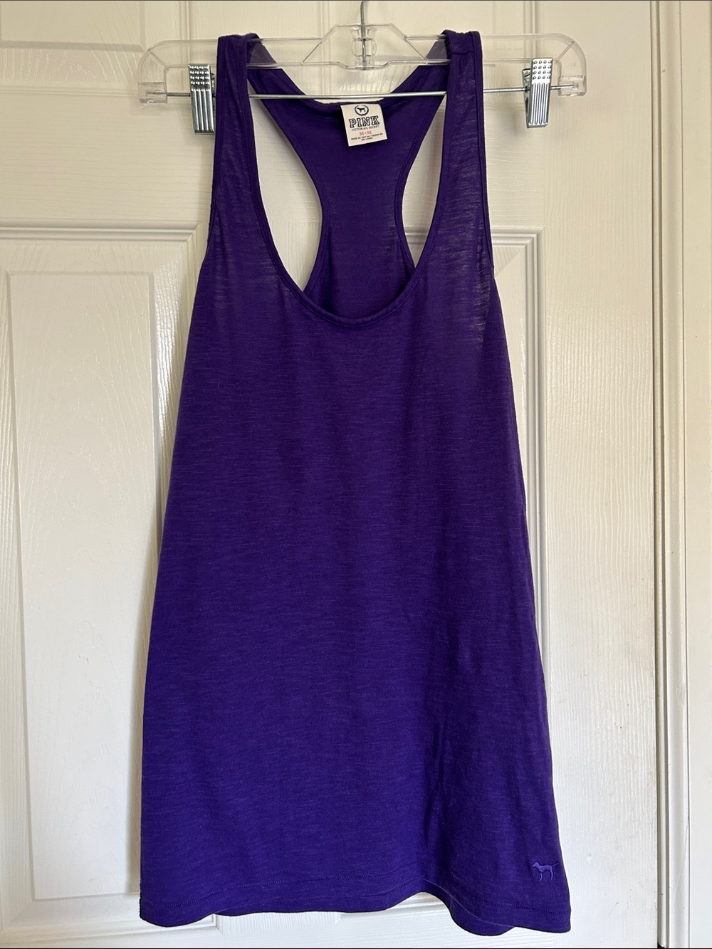 PINK Victoria's Secret Deep Purple Racerback Tank
